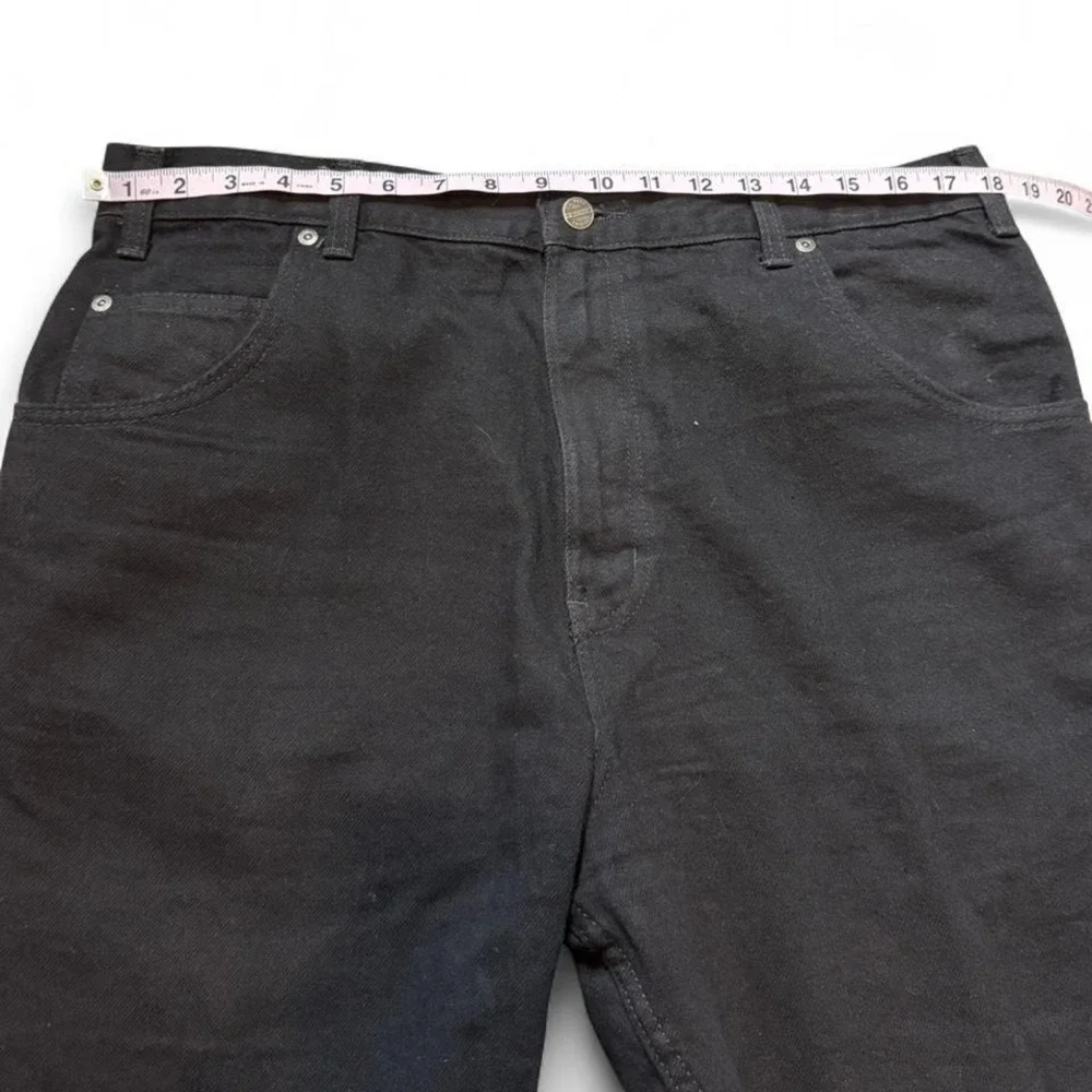 Vintage 90s Sonoma Black Denim Shorts, Men's Size 36